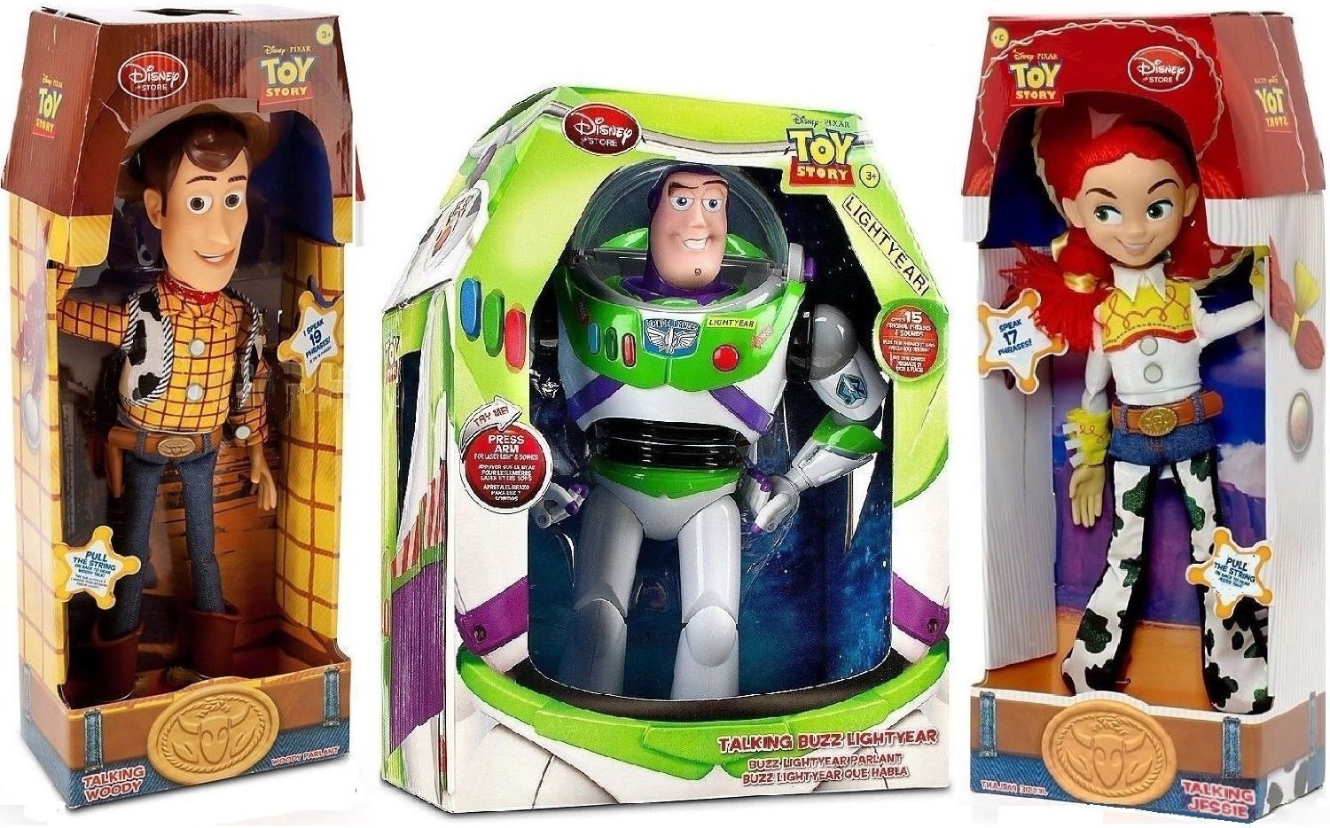 woody and buzz dolls