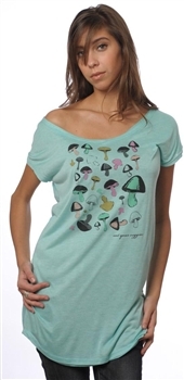 Eat Your Veggies Mushroom Tee, $38 @revengeis.com