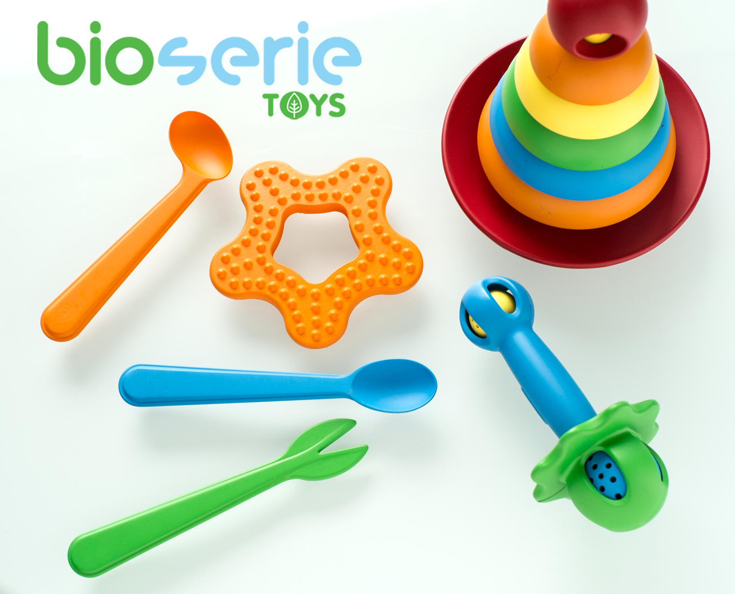 A new line of plastic kids toys made from sugar and corn!