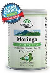 Organic Moringa Leaf Powder, $17 @organicindiausa.com