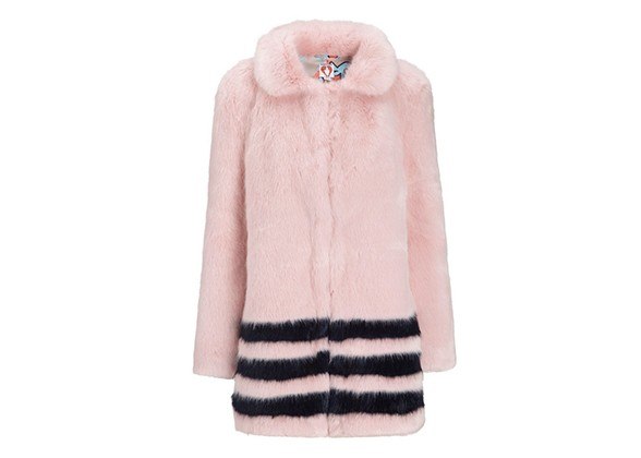 Shrimps Pink Faux Fur Dulcie Coat, $945 @avenue32.com