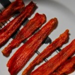 Baked Carrot Bacon