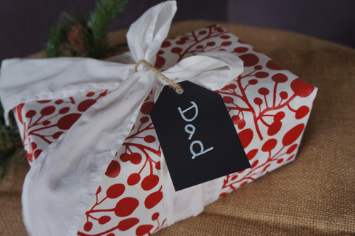 Cranberry Gift Wrap , $16 @enfoldgiftwrap.com