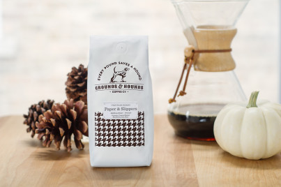 A coffee that supports rescue pups? What could be better?