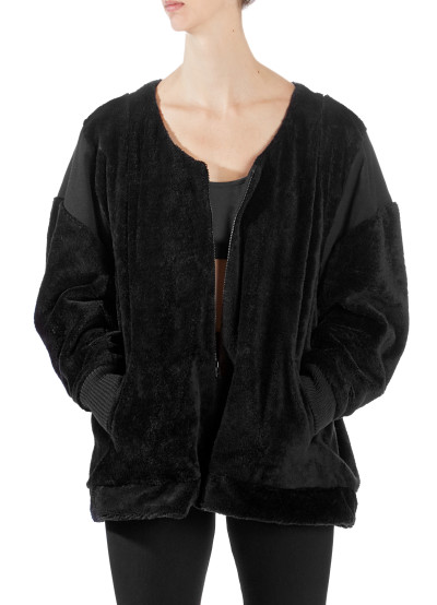 Miakoda Faux Fur Bomber Jacket, $198