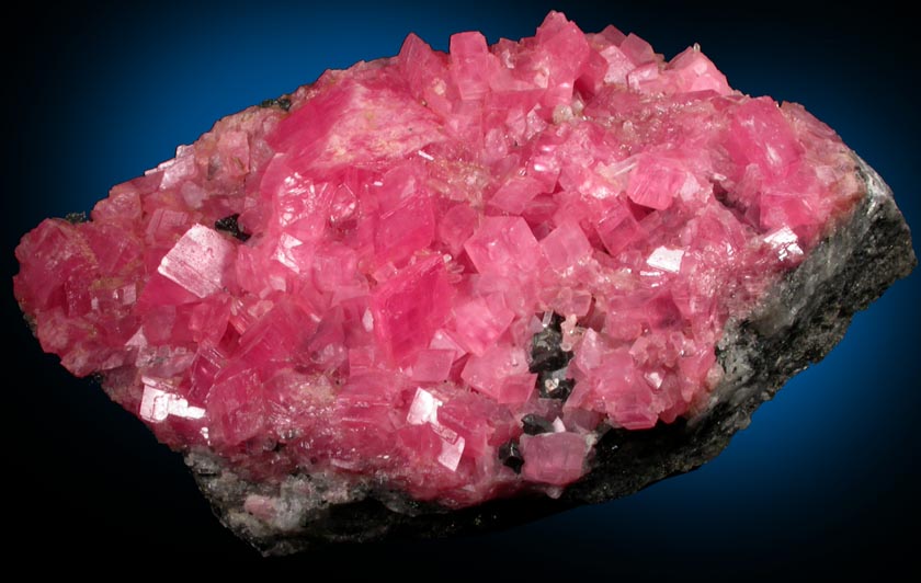 Rhodochrosite with Sphalerite from Sweet Home Mine, $4,500