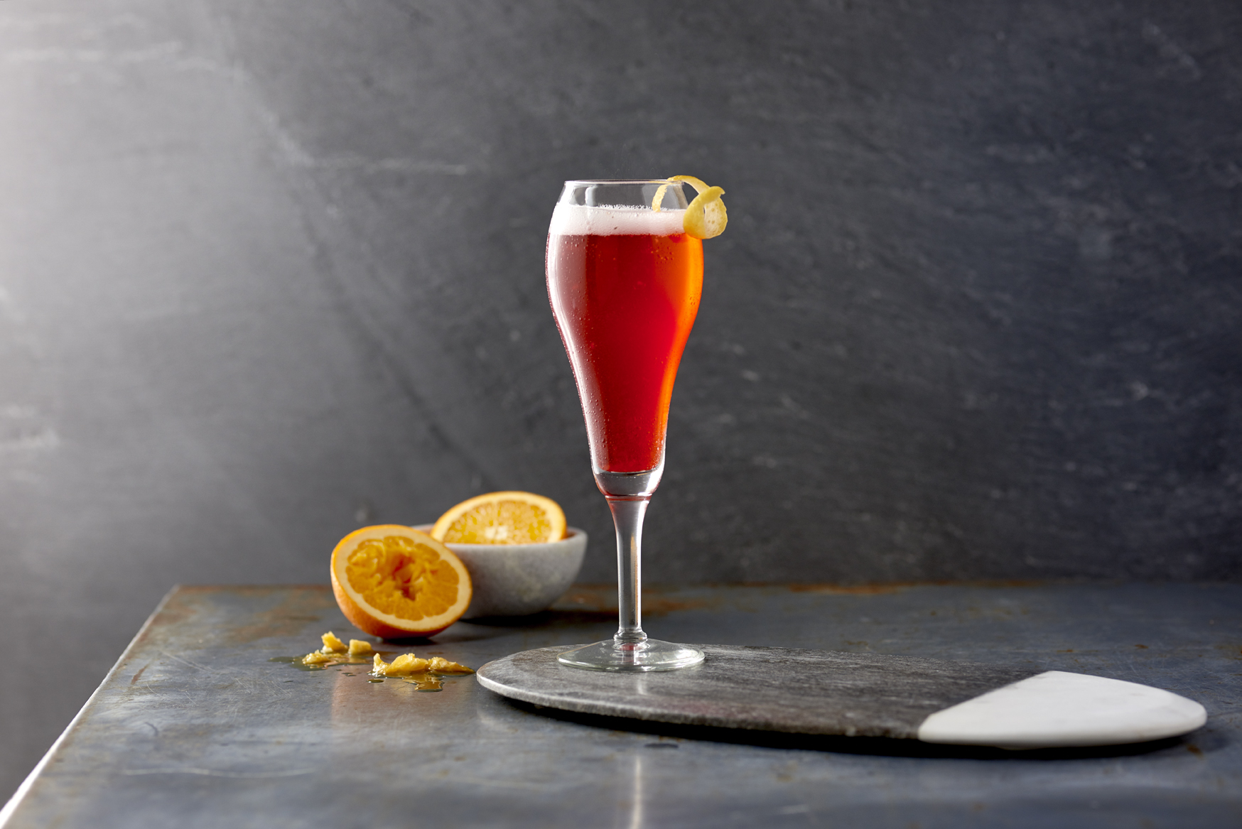 The perfect sexy Valentine’s Day nightcap cocktail that will sure please any date. Zodiac Vodka’s Black Cherry 75 will set the mood <3