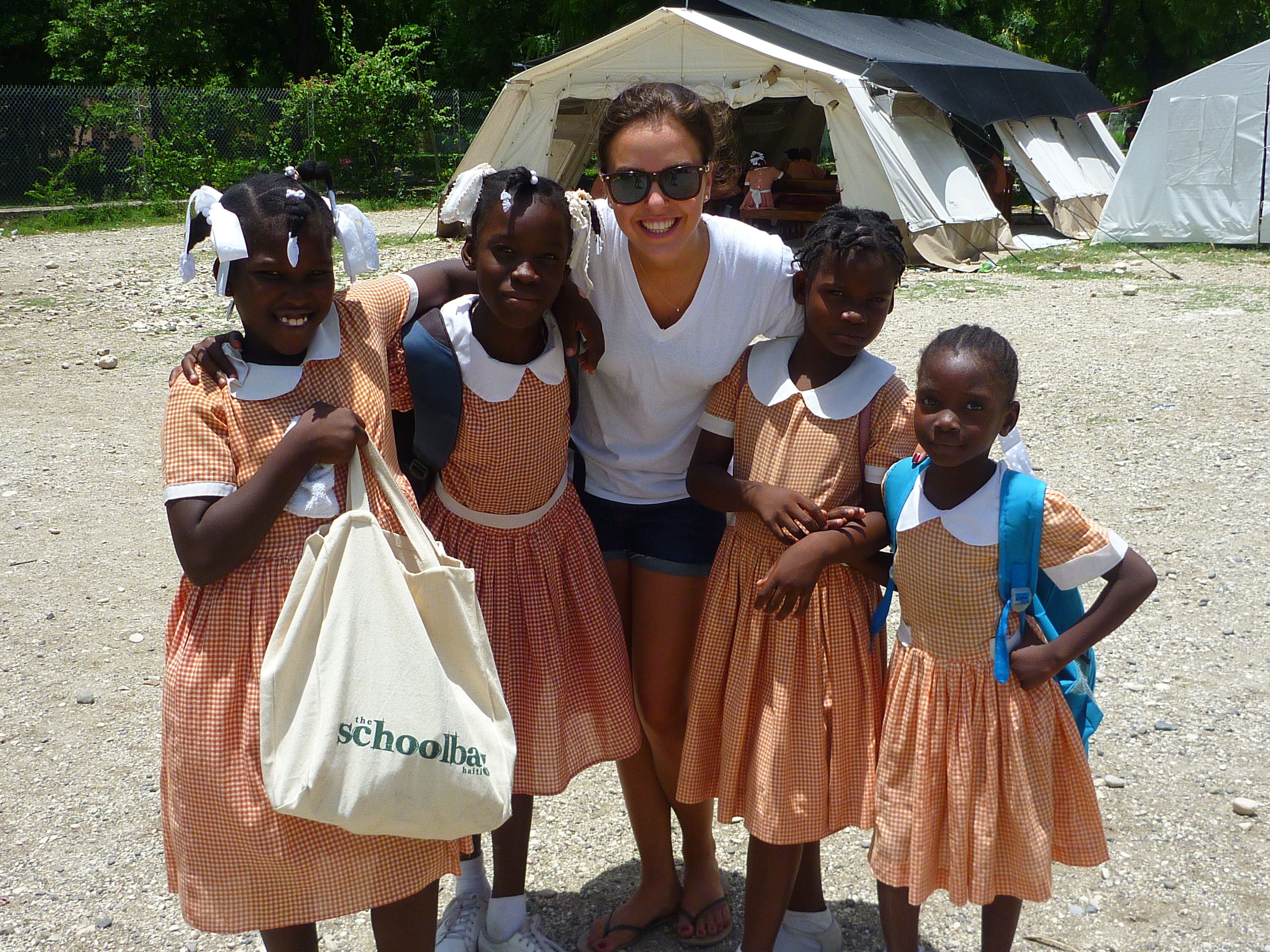 Erin in Haiti