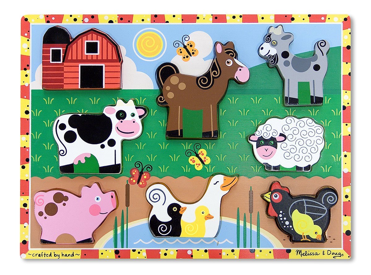 Melissa and Doug Wooden Puzzle (under age 2)