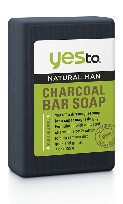 Yes To Natural Man Charcoal Soap