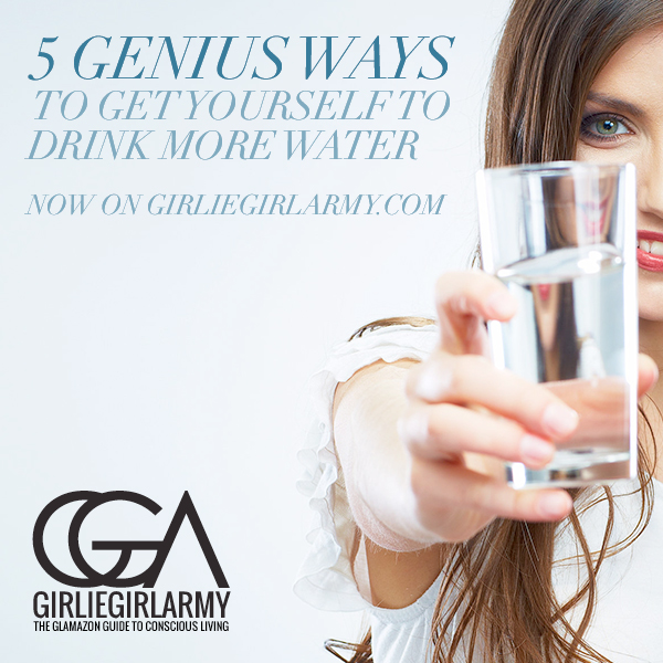 5 Genius Ways To Get Yourself To Drink More Water