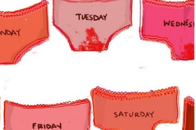 Your menstrual waste calculator, image via the period store