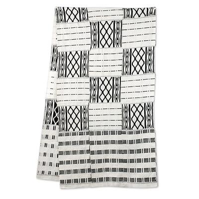 Cotton blend kente scarf, 'Akan Blessings', $110 @amazon.com