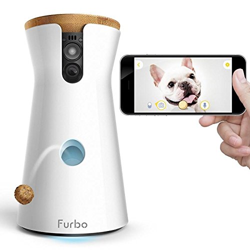 Furbo Dog Camera: Treat Tossing, Full HD Wifi Pet Camera and 2-Way Audio, Designed for Dogs, Works with Amazon Alexa, $250 @amazon.com