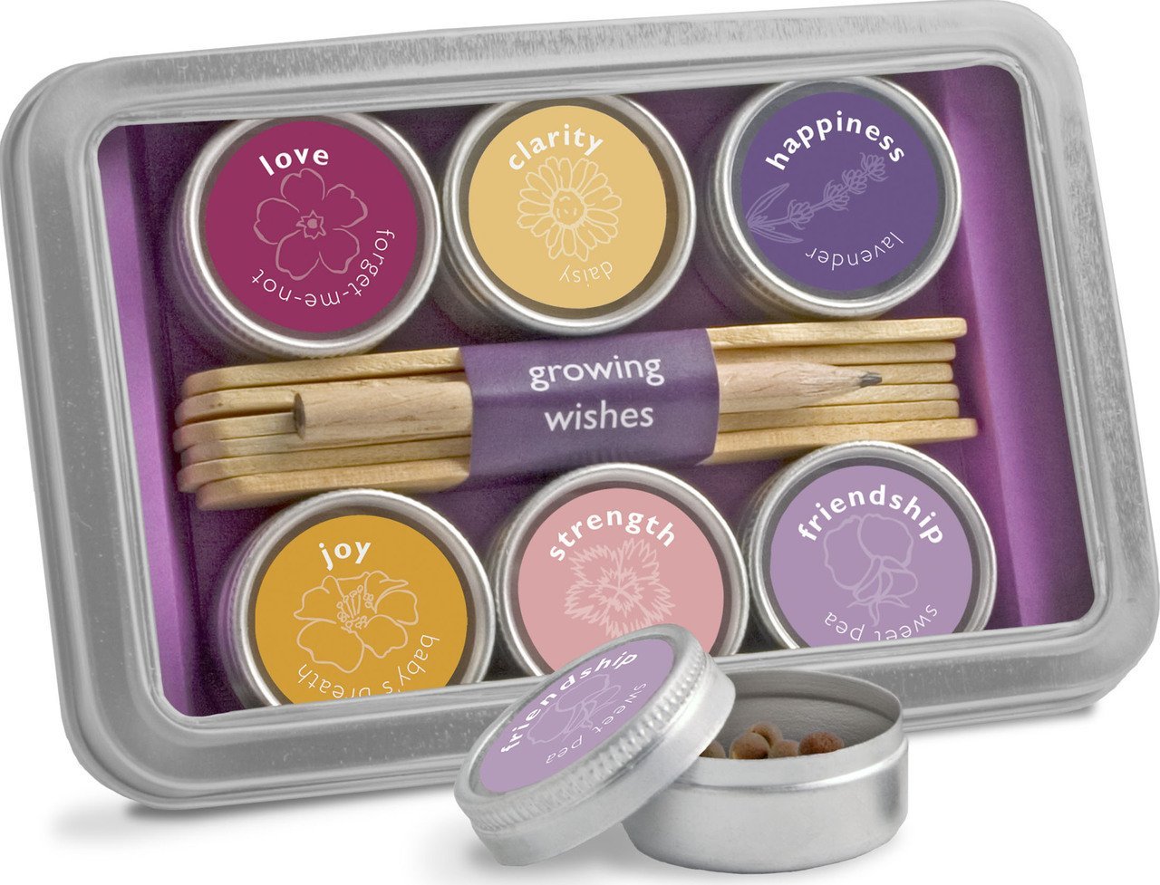 Flower Growing Wish Kit, $15 @amazon.com