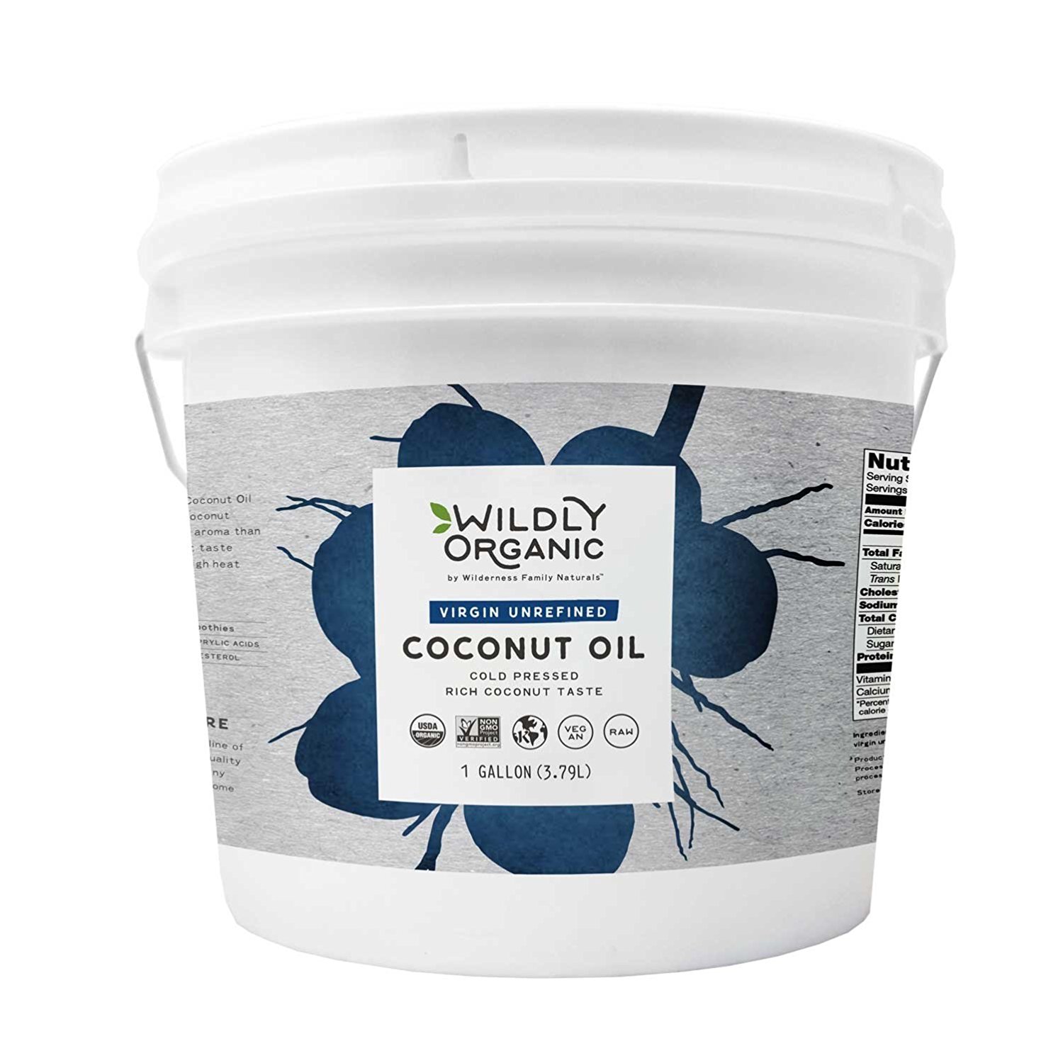 Buying coconut oil in bulk is wise when you use it for everything! 