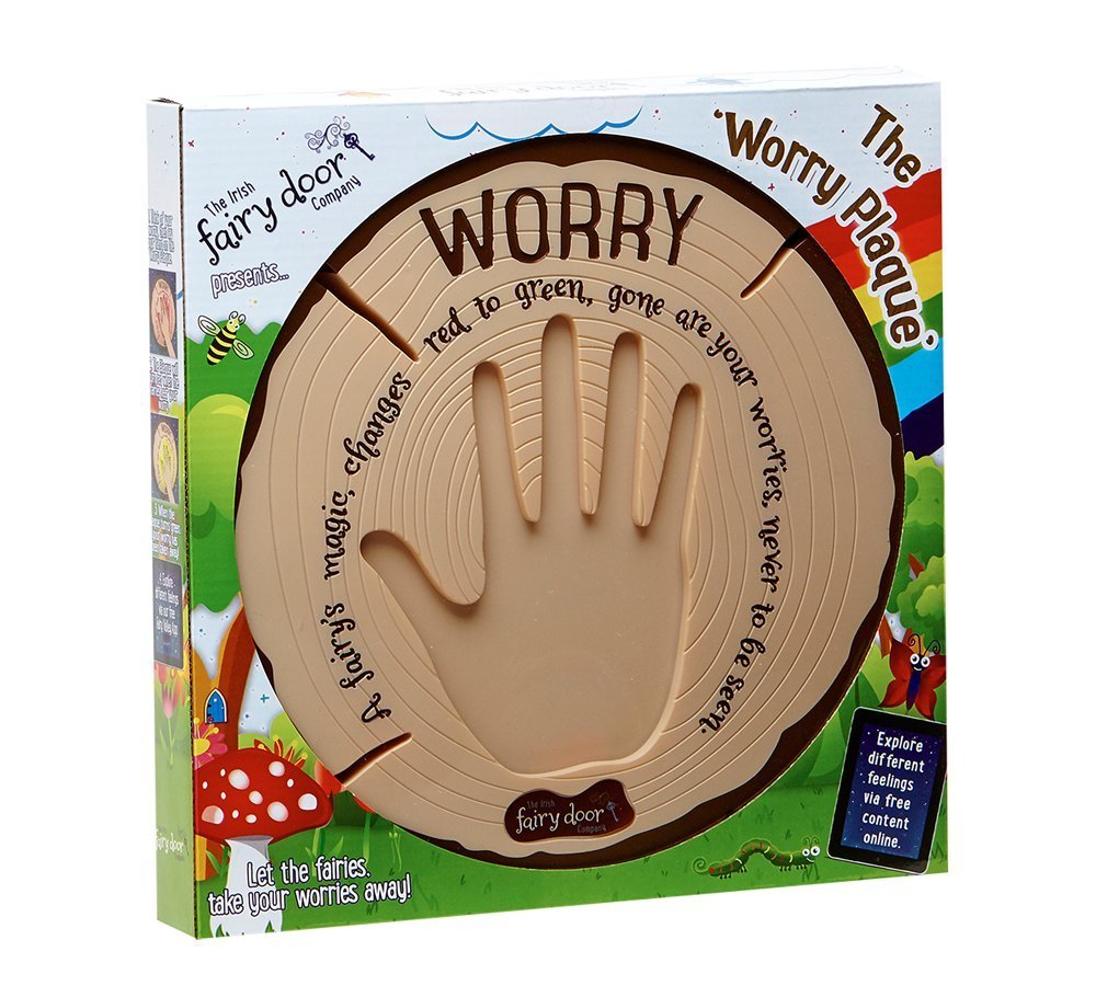 The Irish Fairy Door Company - Interactive Worry Plaque, $40-60 @amazon.com