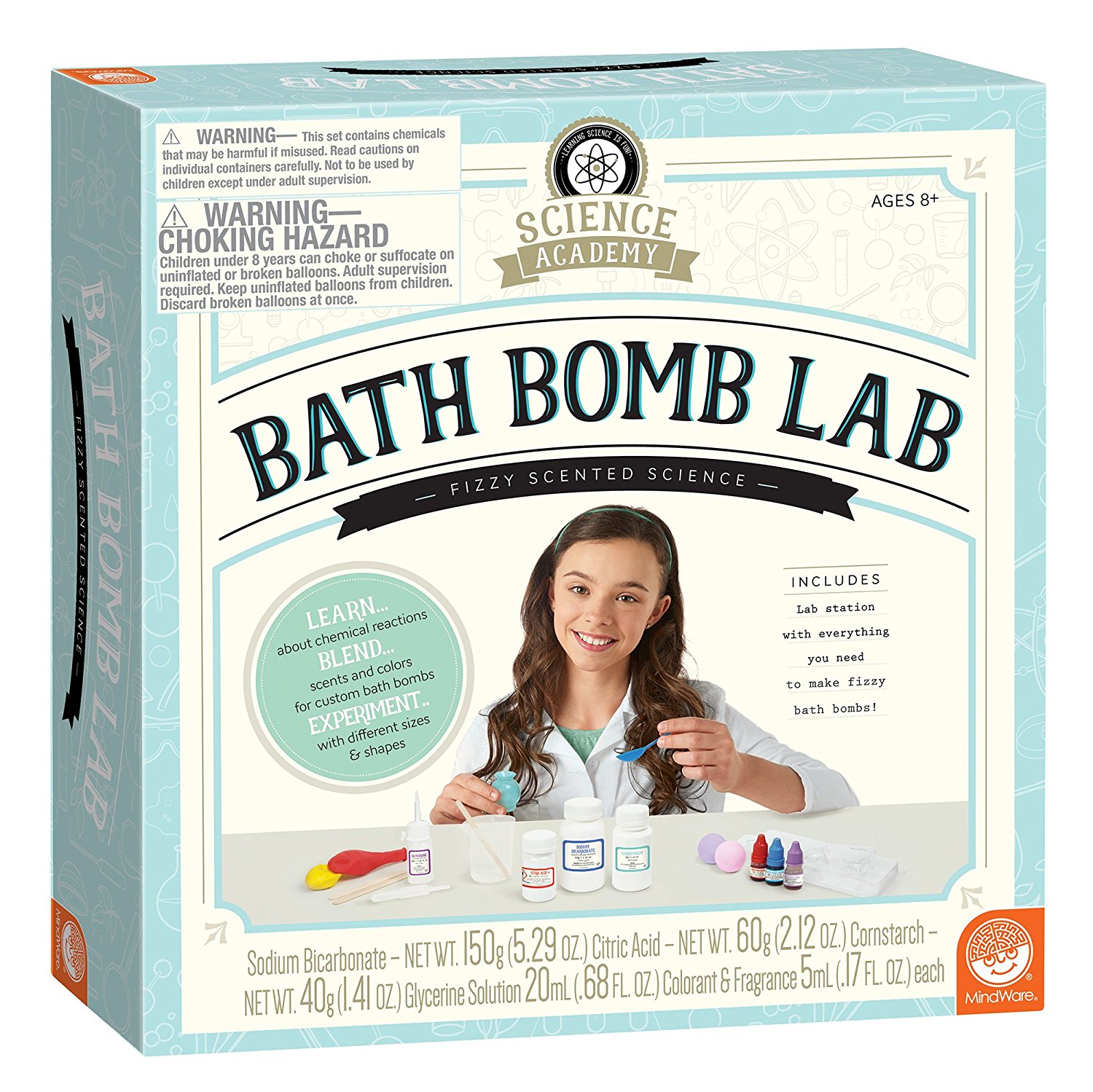 Bath Bomb Lab, $35 @amazon.com