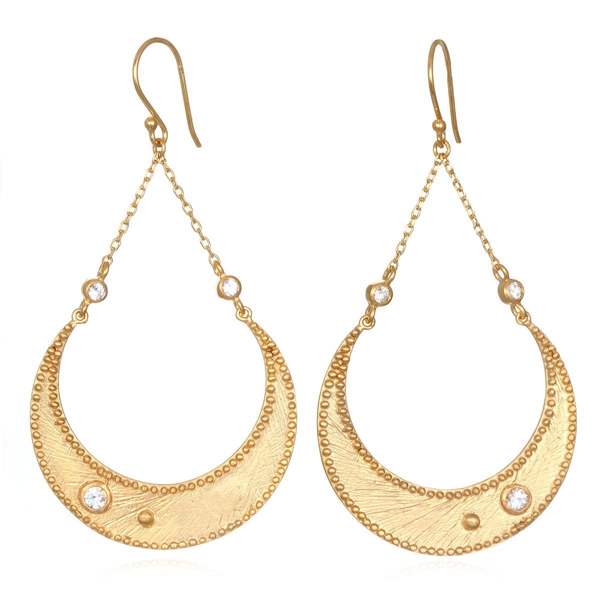 Enchanting Moonbeams Earrings, $149 @satyajewelry.com