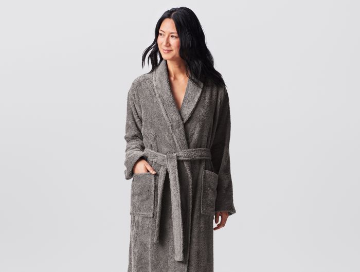 Unisex Cloud Loom Organic Robe, $118 @coyuchi.com