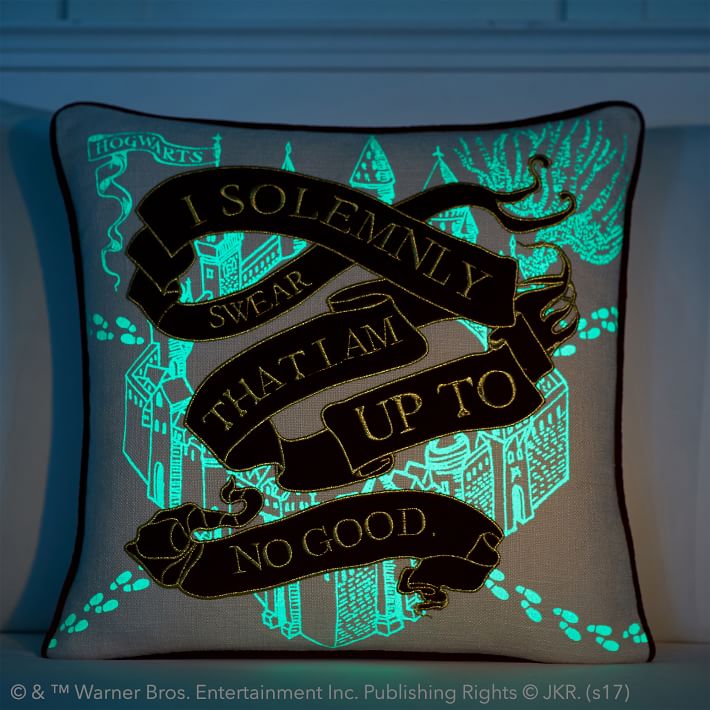HARRY POTTER™ Marauder's Map Pillow Cover, $49 @PBTEEN.com