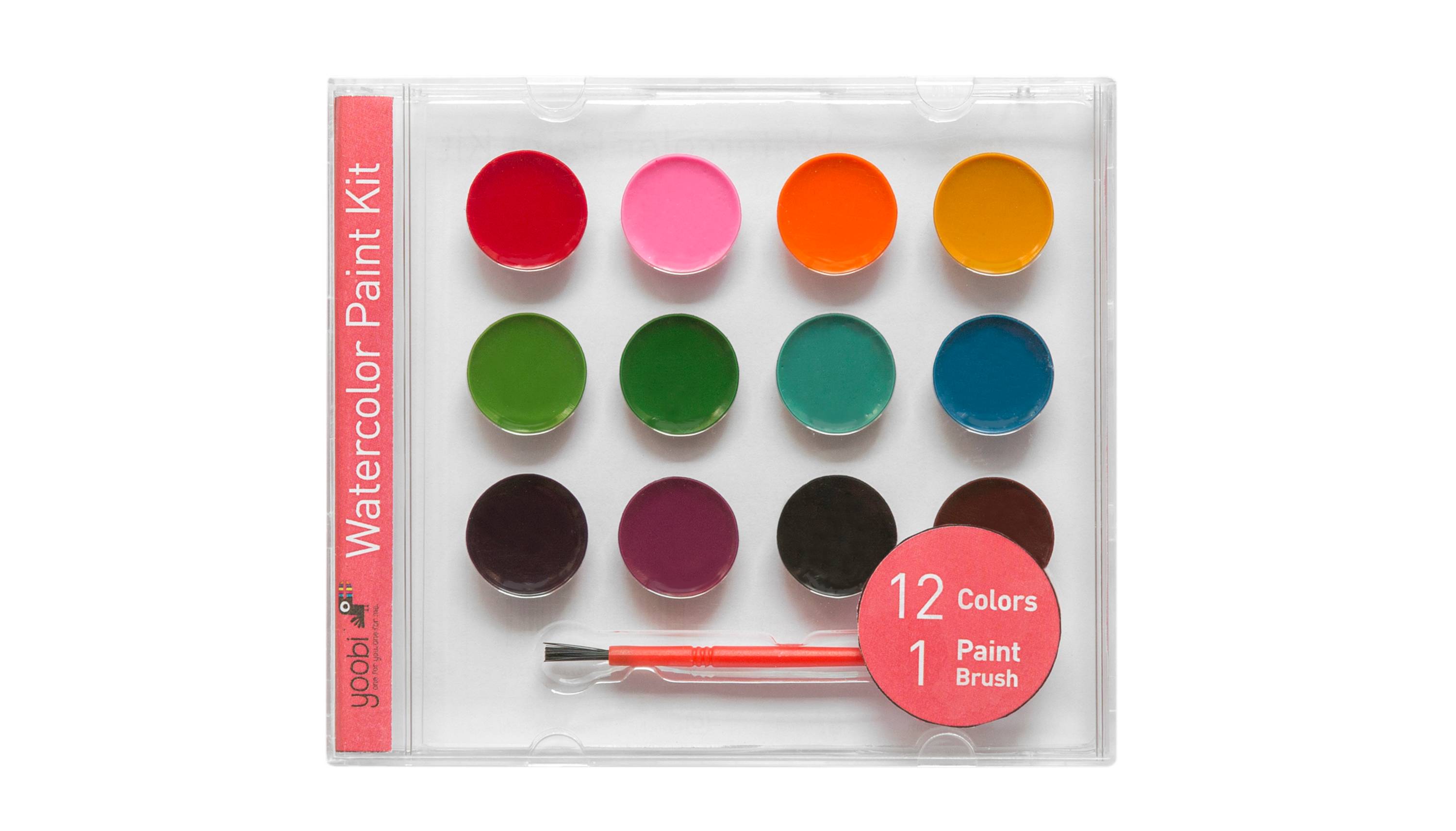 Yoobi™ Watercolor Paint Set, 12 colors, $3.99 @target.com