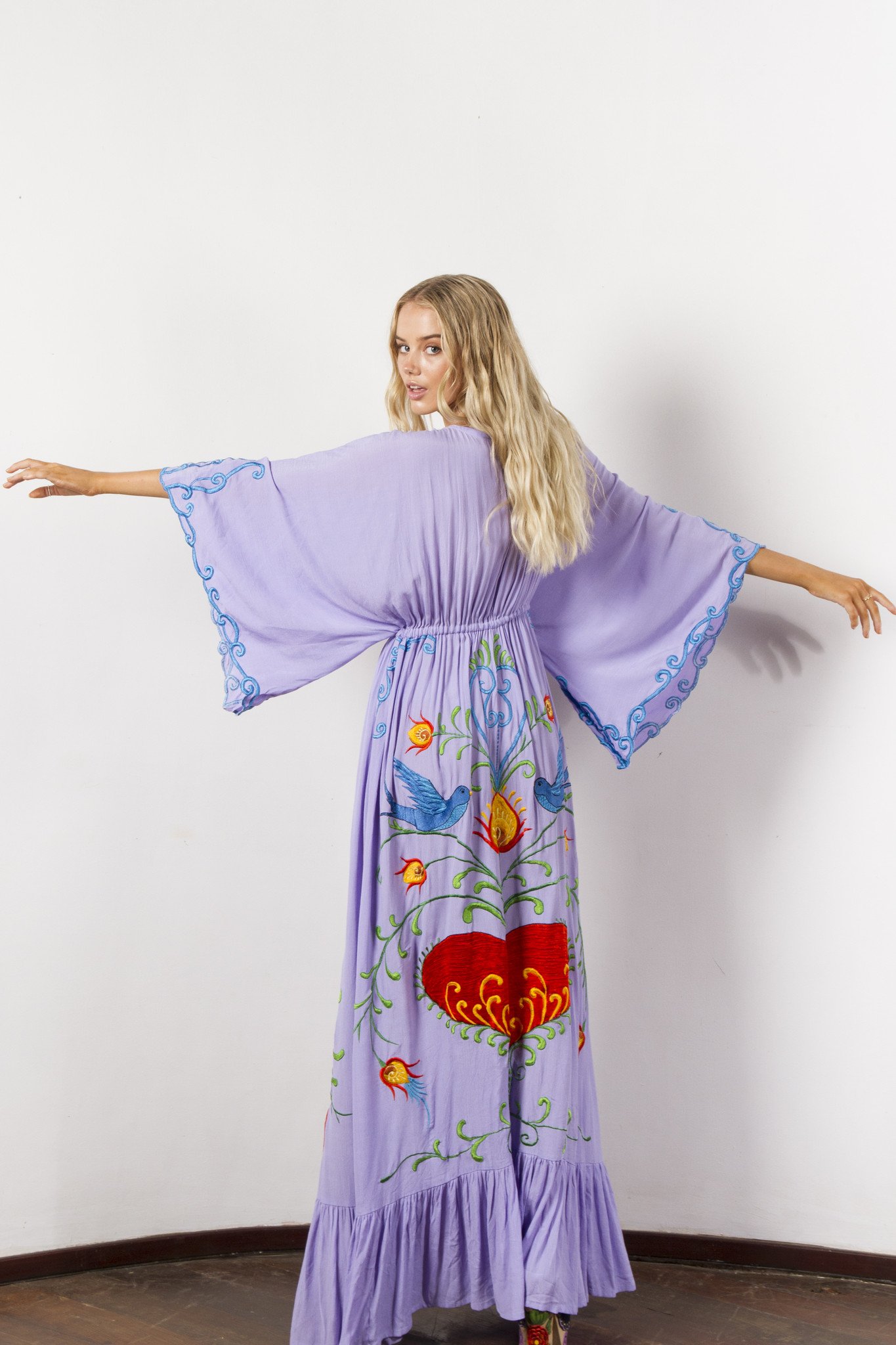 This 'Strange Magic' duster is individually hand crafted by artisans on the Island of Bali, $345 @fillyboo.com
