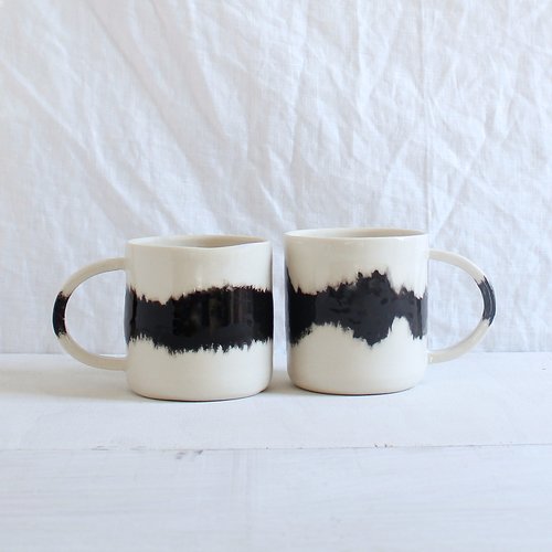 BTW Ceramics Blur Mug - White, $49 @kaightshop.com