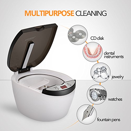 Ultrasonic Cleaner with Timer Setting, Ultrasonic Cleaner for Watches, Eyeglasses, $32 @amazon.com