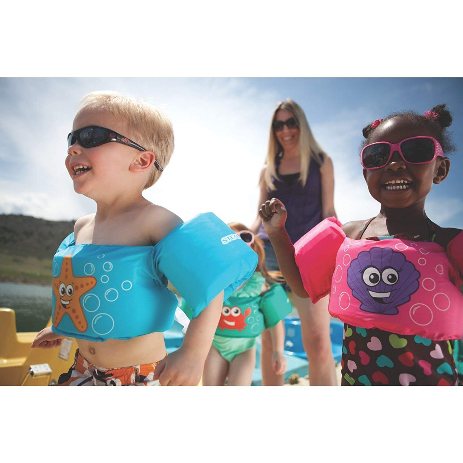 Hyker Children's Swim Vest Arm Bands Wear Float Safe Toddler Life Jacket, $15 @amazon.com
