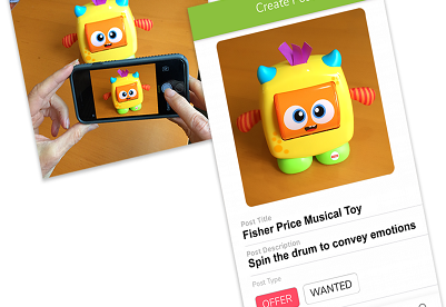 A New App That Makes It Easy To Recirculate Toys Amongst Neighbors – For Fre