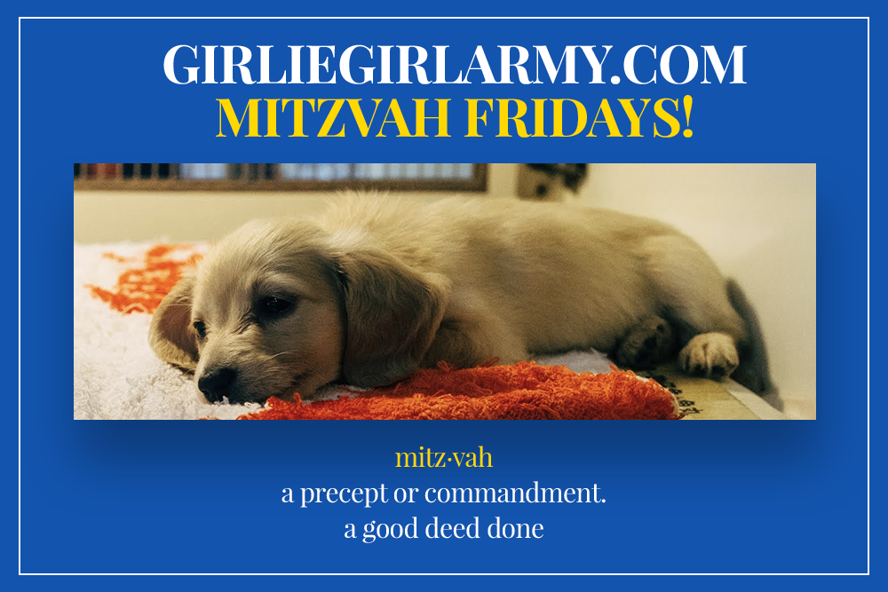 GirlieGirlArmy Mitzvah Fridays!