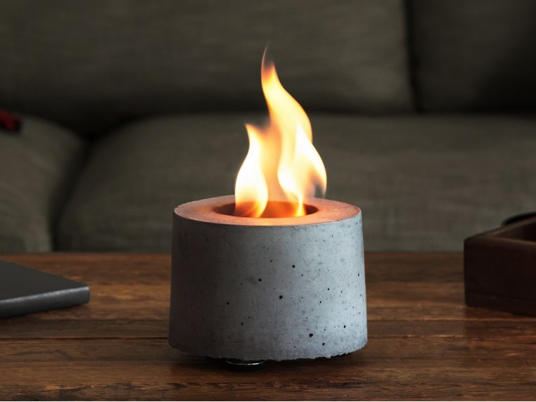 Flikr Fireplace - Rubbing Alcohol Tabletop Fire Pit, $85 @thegrommet.com
