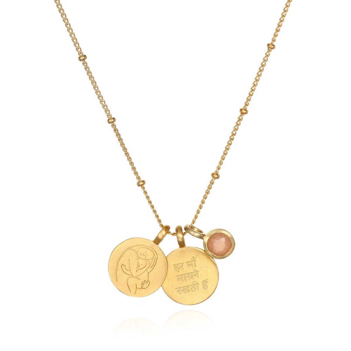 Mother's Love Necklace, $109 @satyajewelry.com - For every piece sold, Satya Jewelry will donate $50 to Every Mother Counts to support its mission.