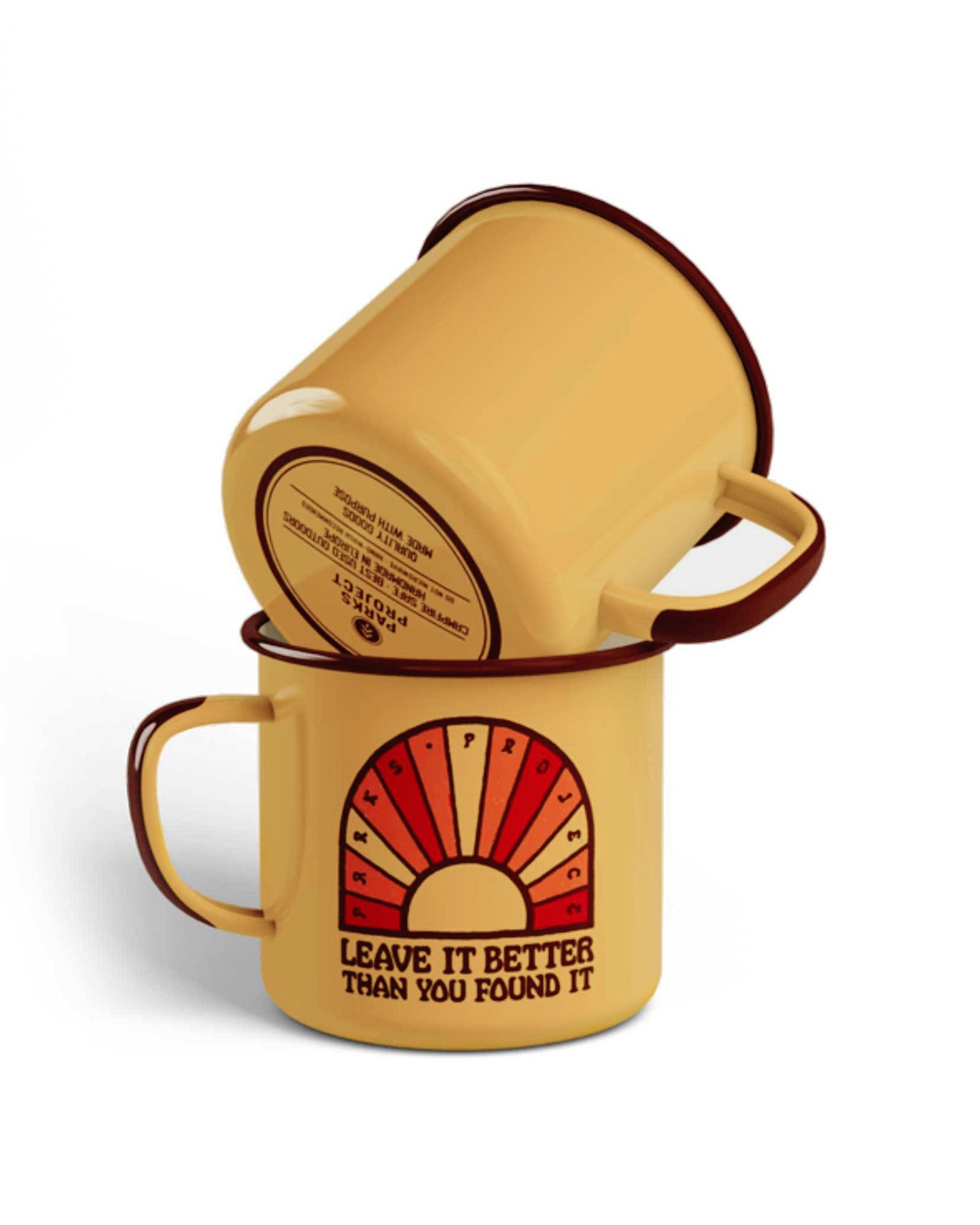 Leave It Better Enamel Mug, $15 @parksproject.us