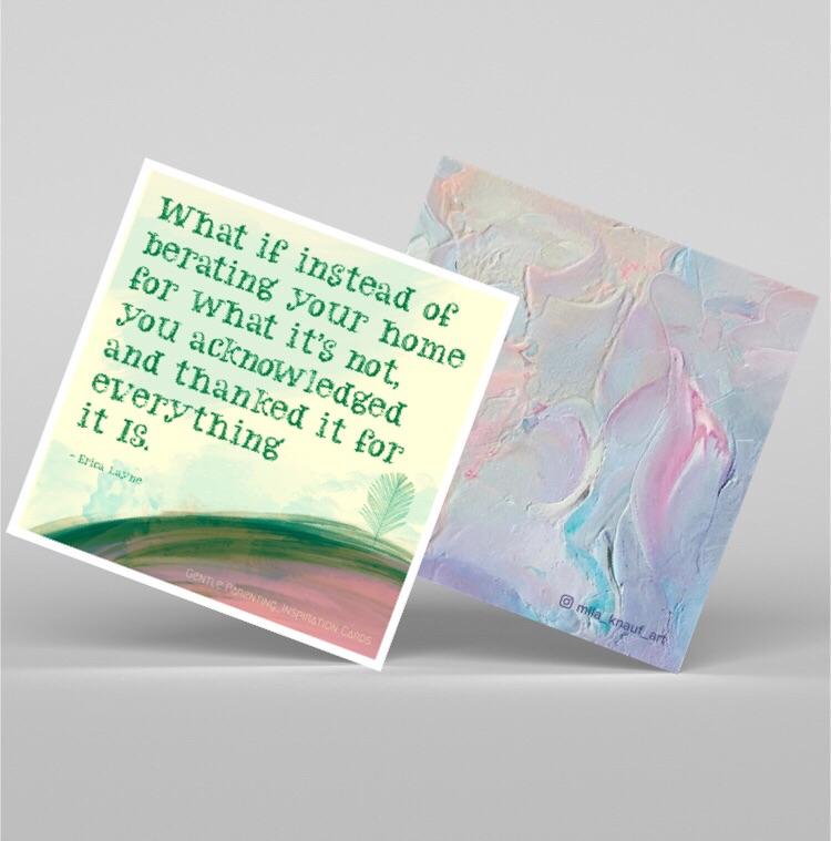 10 NEW Gentle Parenting Inspiration Cards, $AUD14.95 @gentleparentingmemes.com