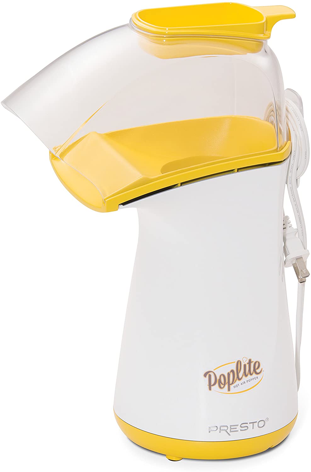 Presto 04820 PopLite Hot Air Popper, $18 @amazon.com (Air popper for popcorn, so they can snack easily and healthfully. This popcorn popper uses hot air to pop the corn kernels - not oil!)