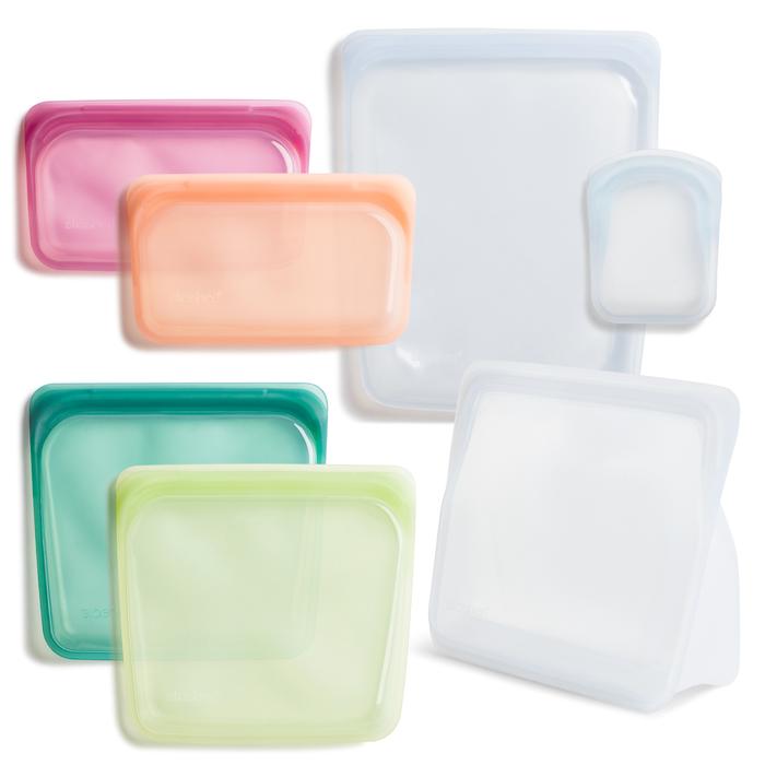 Stasher reusable silicone bag starter kit. $86 @stasherbag.com