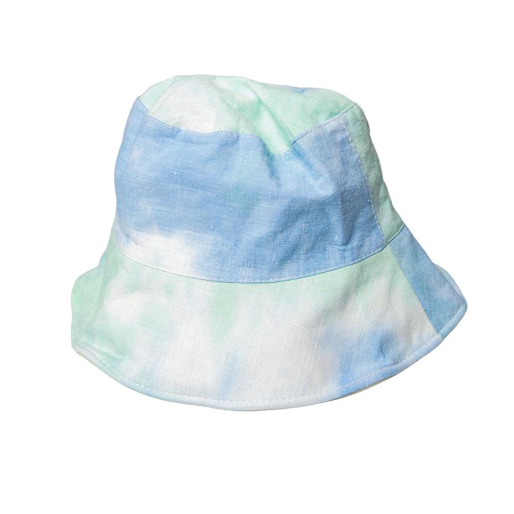 Blue Tie Dye Bucket Hat, $15 @handyhats.com