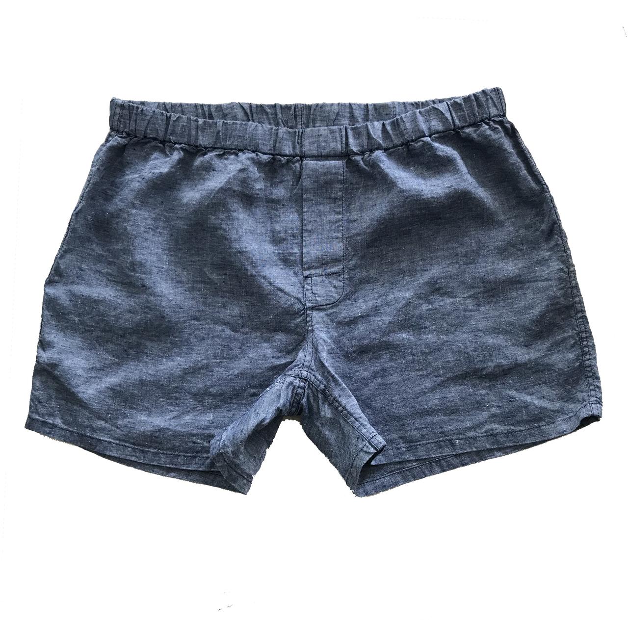 Linoto Linen Boxer Shorts, $34 @linoto.com