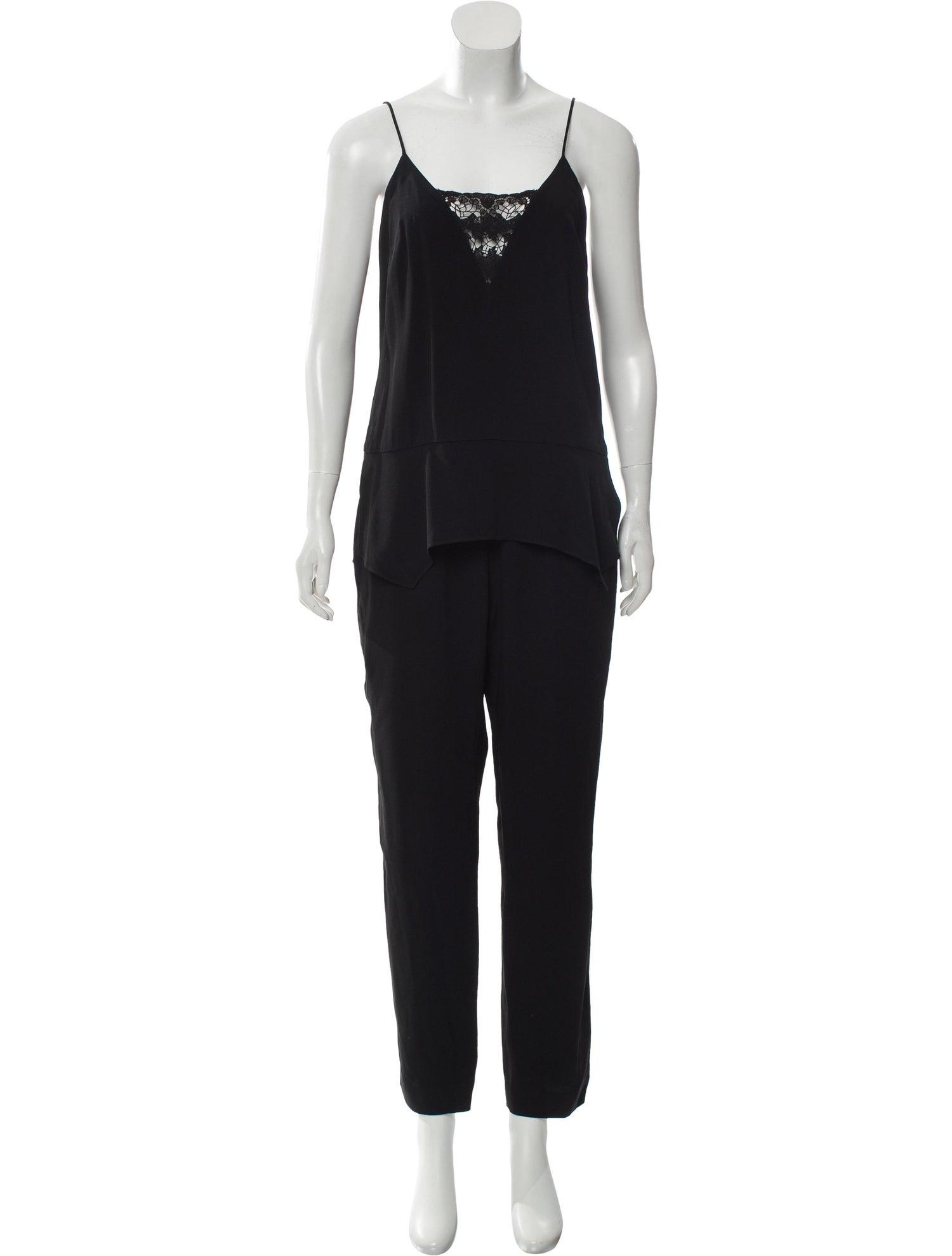 THAKOON Sleeveless Straight-Leg Jumpsuit, $29 @therealreal.com