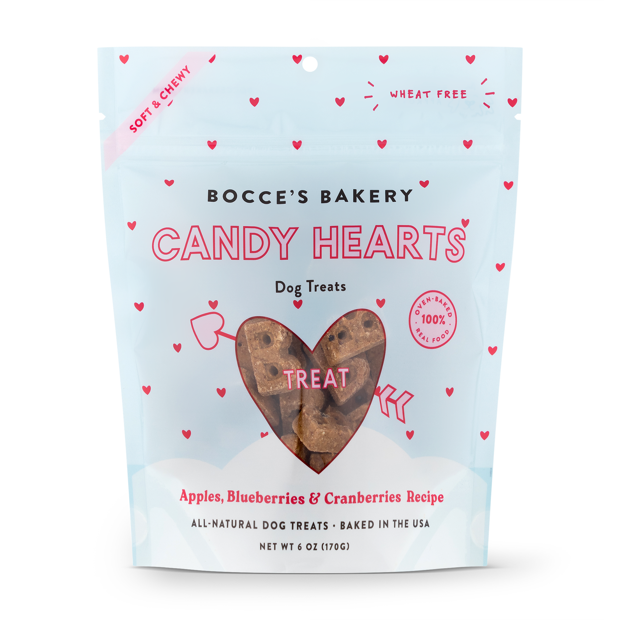 Bocce's Bakery Candy Hearts, $6.50 @pureearthpets.com