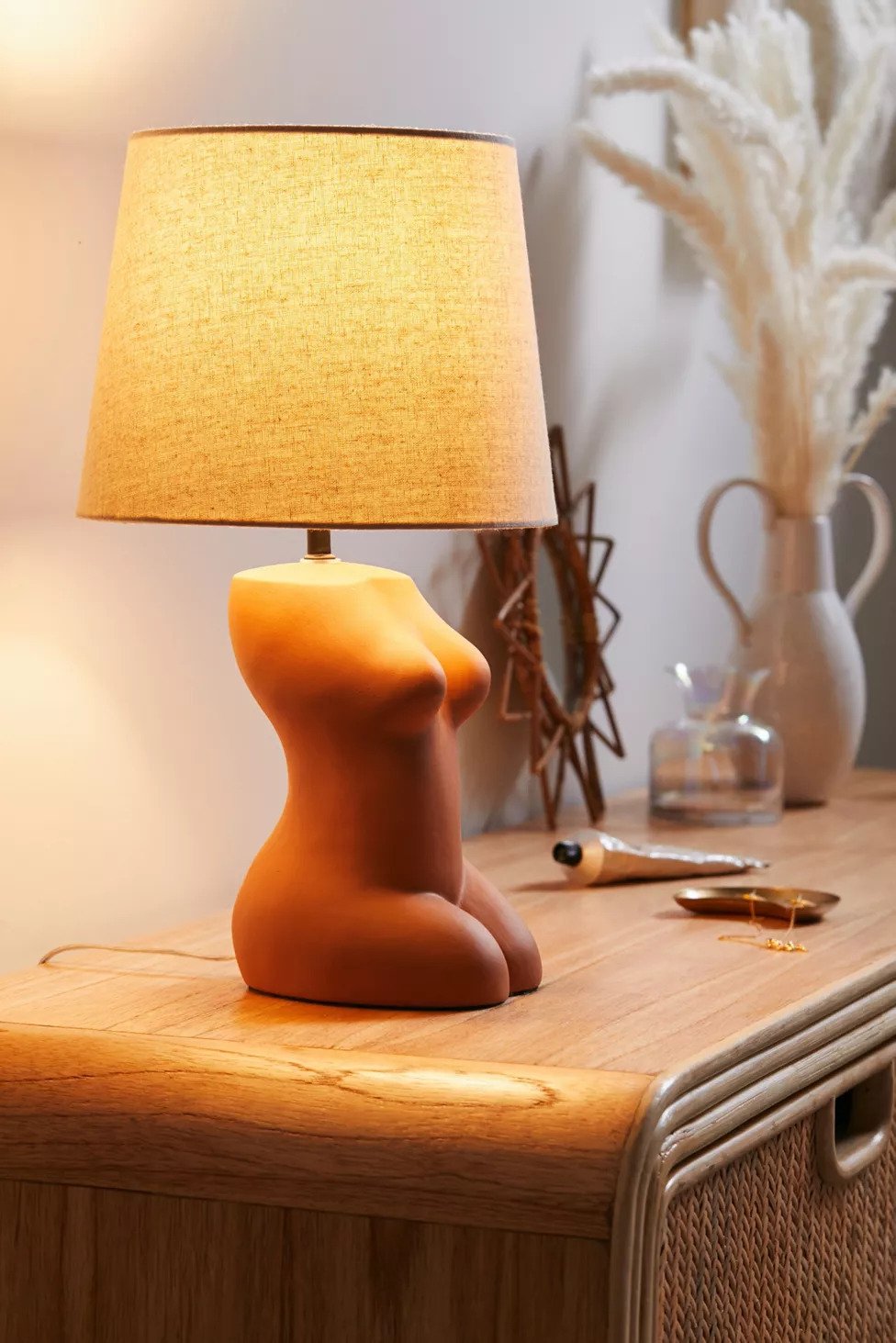 Female Form Table Lamp, $99 @urbanoutfitters.com