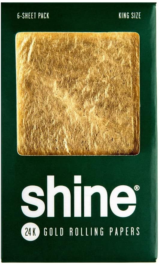 Shine 24k Rolling Papers, $32 @amazon.com